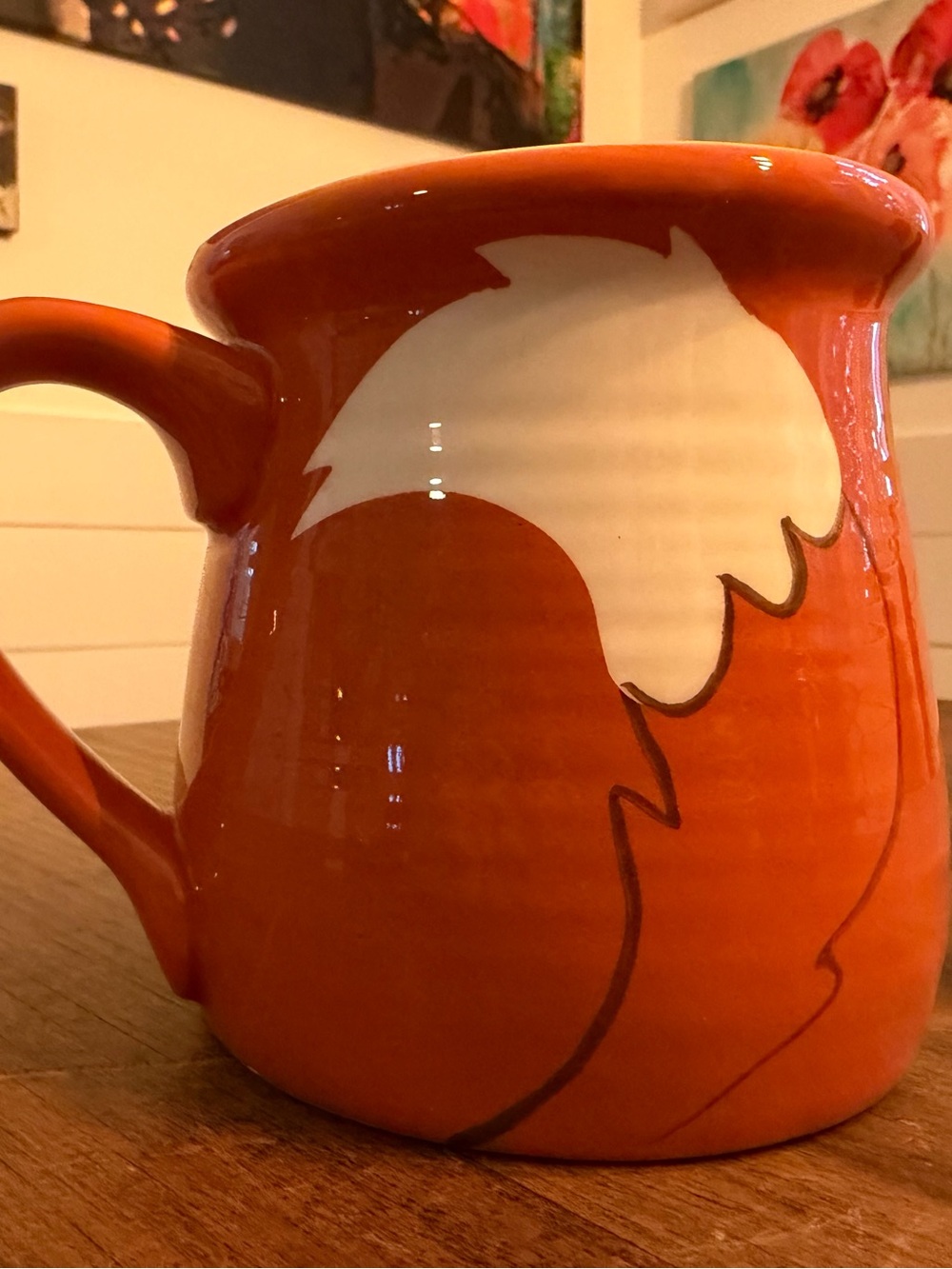 Katie Brown fox mug - Picture 3 of 5